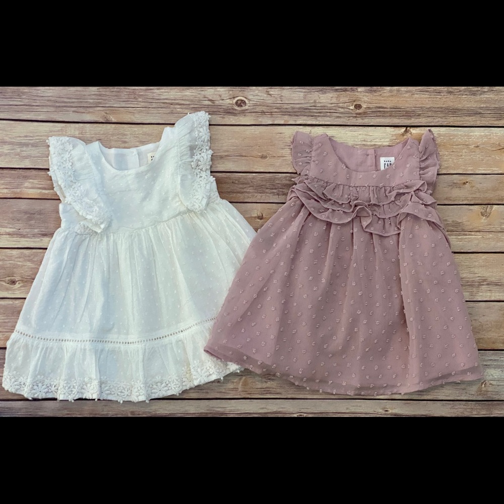 New Baby Gap spring dresses NWT  6-12 months